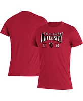 Men's adidas Scarlet Rutgers Scarlet Knights Along The Shadow Tri-Blend T-shirt