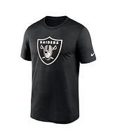Men's Nike Black Las Vegas Raiders Legend Logo Performance T-shirt