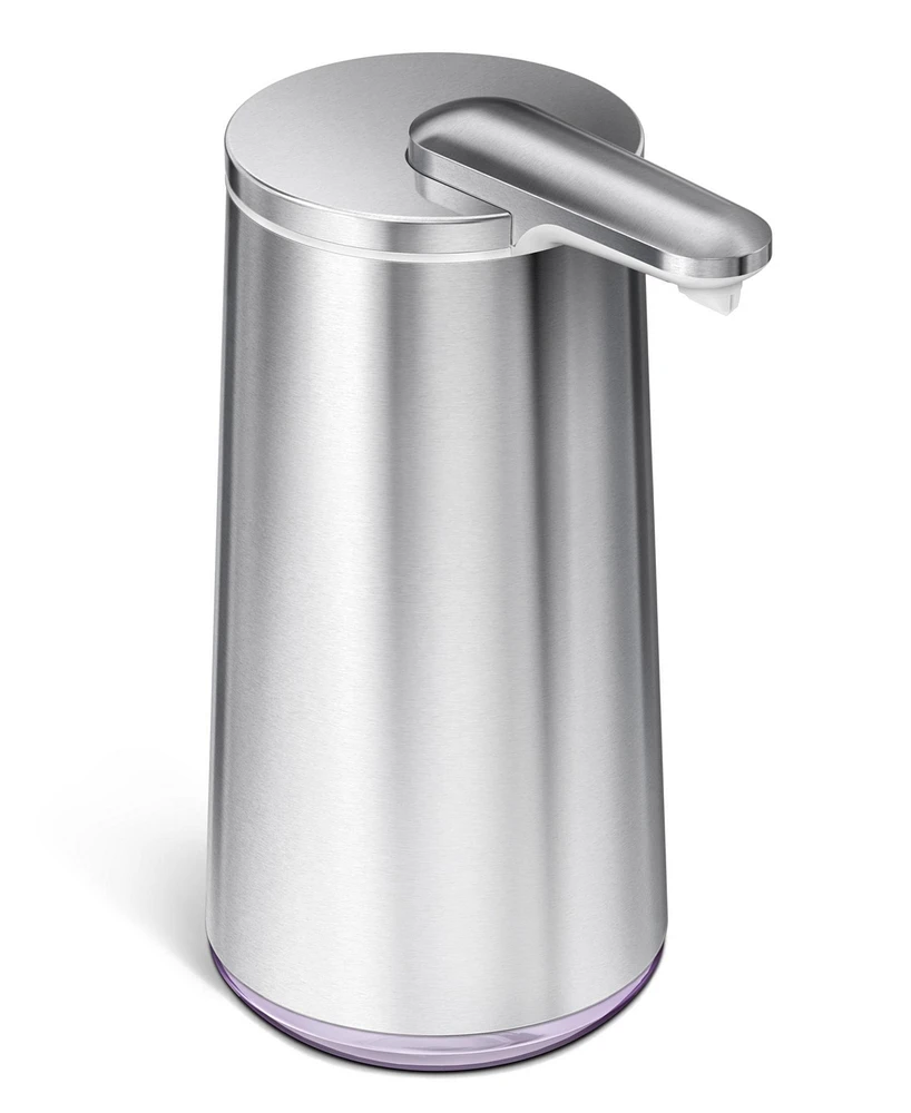 simplehuman 10 oz Foam Sensor Pump, Touch-Free Hand Soap Dispenser