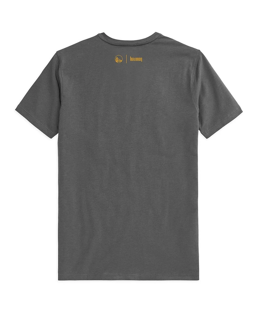 Men's and Women's The Wild Collective Charcoal Golden State Warriors 2022/23 City Edition T-shirt