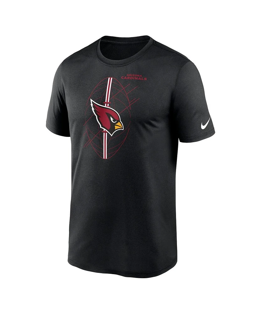 Men's Nike Black Arizona Cardinals Legend Icon Performance T-shirt
