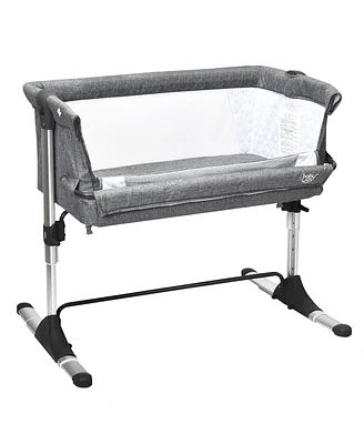 Costway Baby Portable Bed Side Sleeper Travel Bassinet Crib
