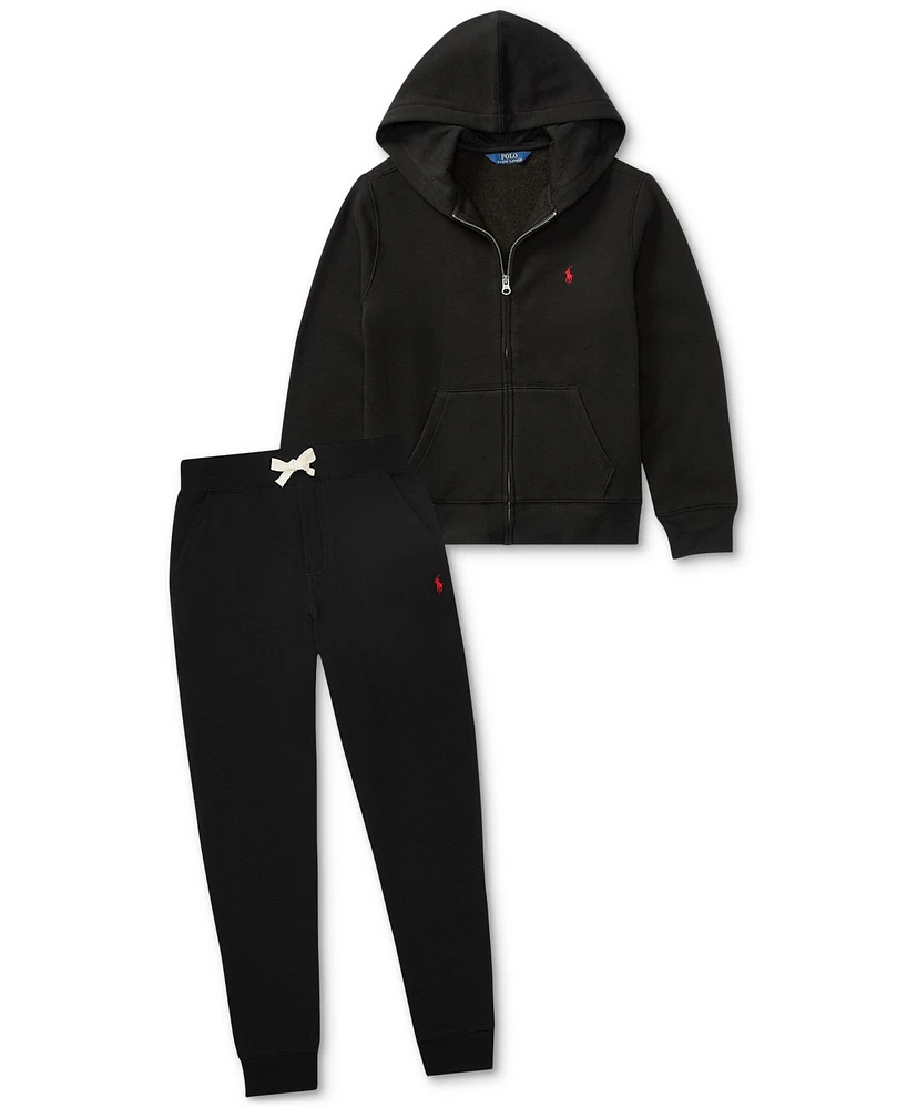 Polo Ralph Lauren Big Boys Cotton Fleece Zip Up Hoodie