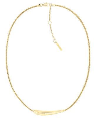 Calvin Klein Linear Drop Necklace