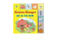 Curious George's Day at the Farm Tabbed Lift-the-Flaps by H. A. Rey