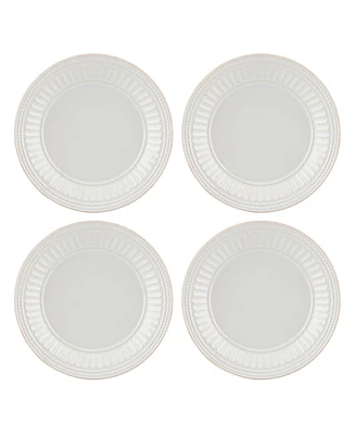 Lenox French Perle Groove Dessert Plates, Set Of 4