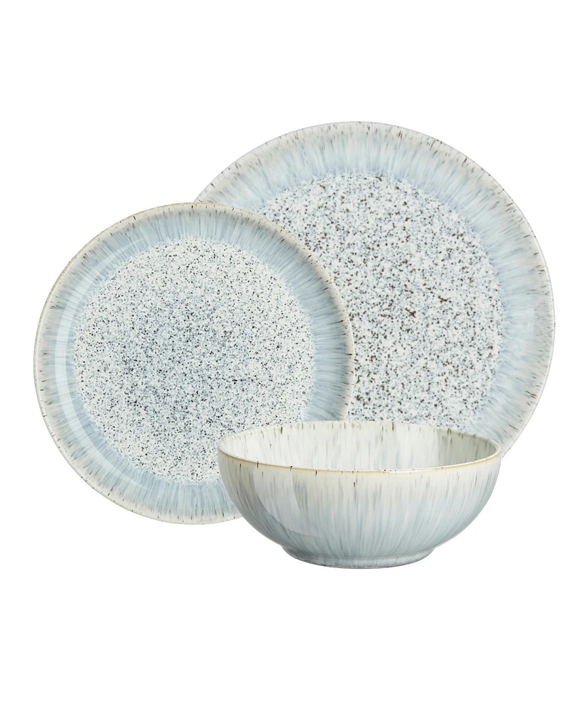 Denby Halo Speckle 12 Pc. Dinnerware Set, Service for 4