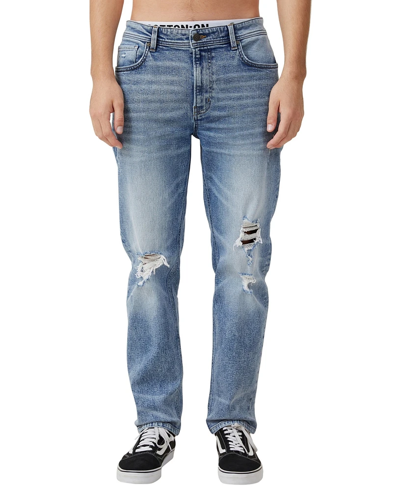 Cotton On Men's Slim Straight Jeans