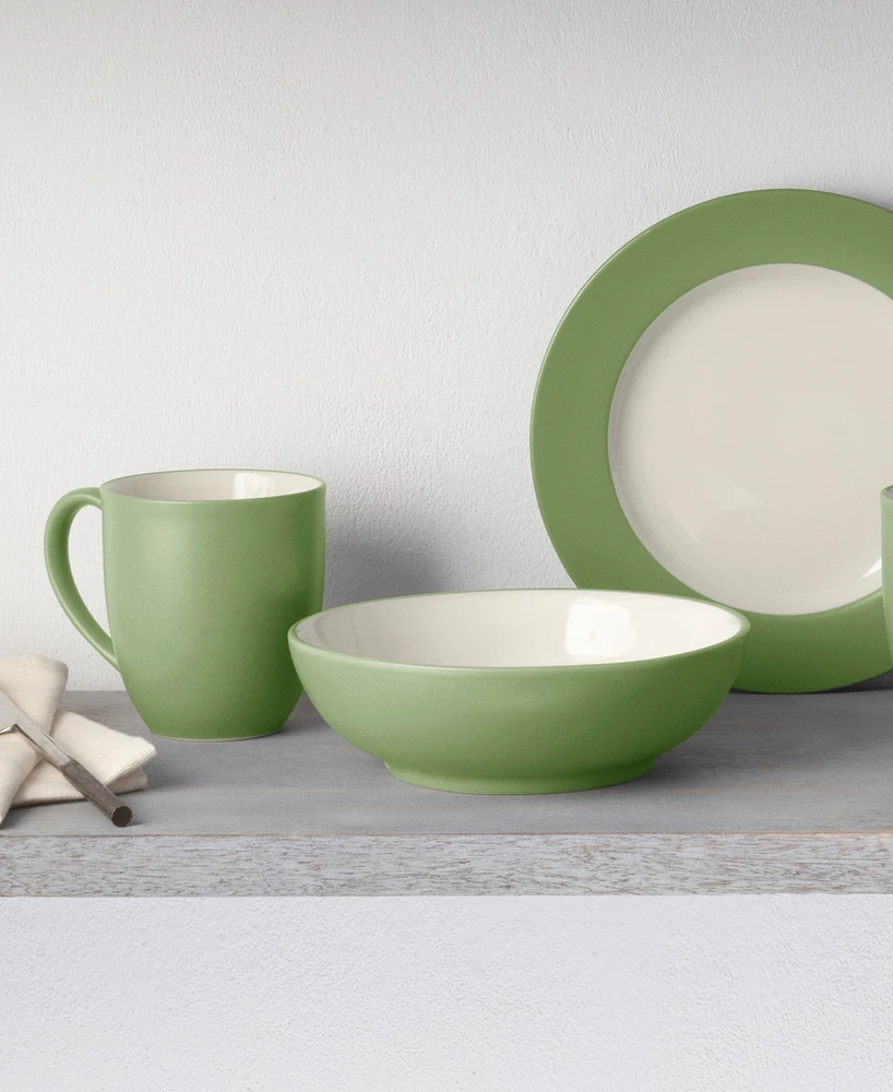 Noritake Colorwave Rim 16-Pc. Dinnerware Set, Service for 4