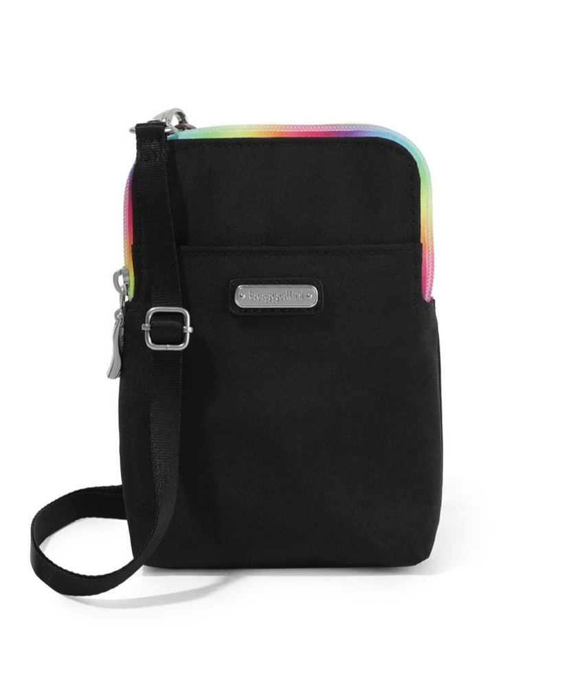 Baggallini Pride Take Two Radio Frequency Identification Bryant Crossbody