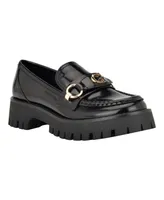 Guess Women's Almost Bit Slip-On Lug Loafer
