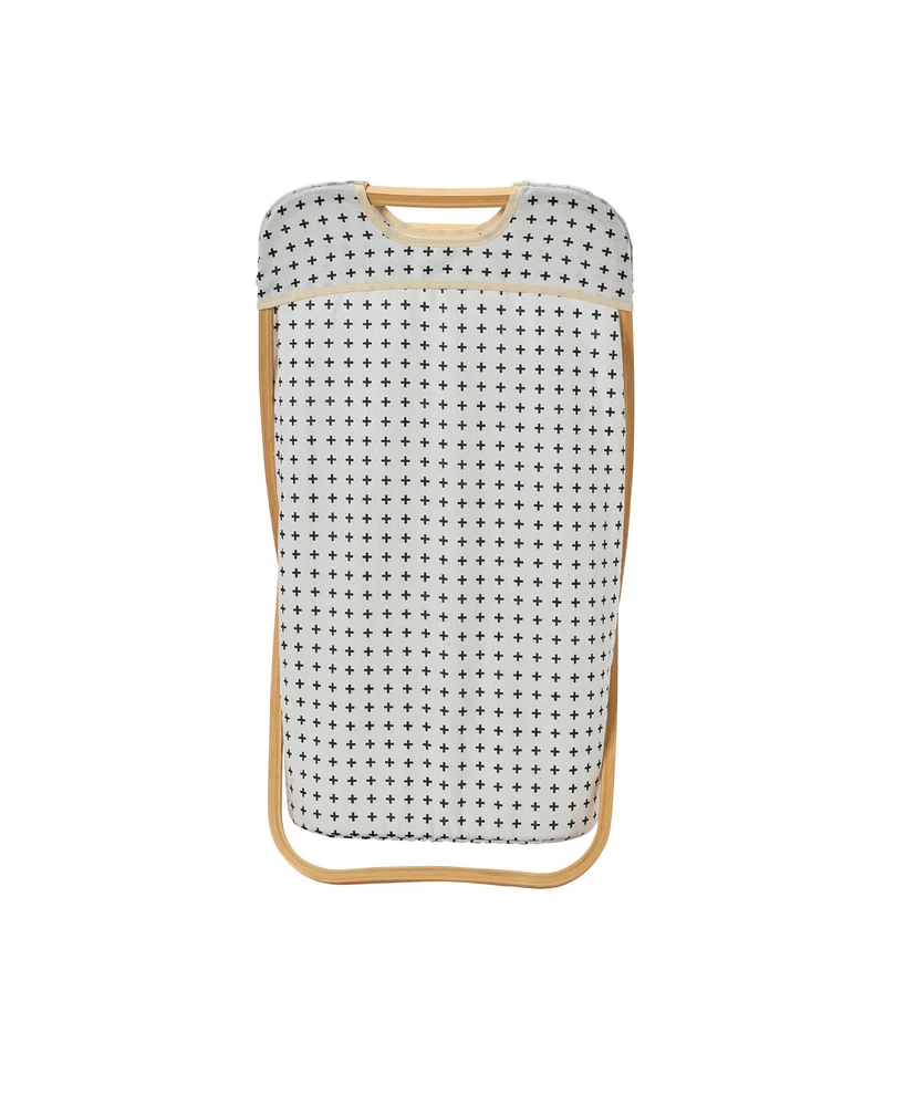 Bamboo x Frame Hamper, Cross