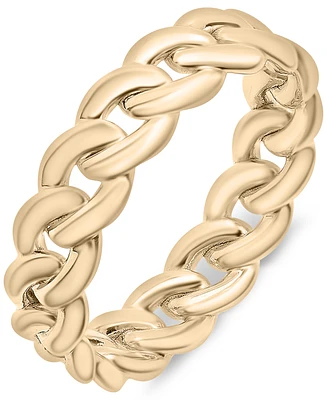 Audrey by Aurate Chain Link Statement Ring Gold Vermeil or Sterling Silver, Created for Macy's