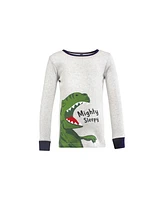 Hudson Baby Boys Cotton Pajama Set Dino