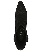 Sam Edelman Women's Moe Pointed-Toe Pull-On Western Boots