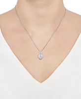 Diamond Heart 18" Pendant Necklace (1/2 ct. t.w.) in 14k Rose Gold (Also Available in White Gold)