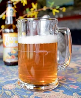 Rolf Glass Fly Fishing Beer Mug 15oz- Set of 4 Glasses