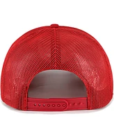 Men's '47 Brand Red St. Louis Cardinals Foam Logo Trucker Snapback Hat