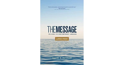 The Message Outreach Edition, Large Print (Softcover)- The Bible in Contemporary Language by Eugene H. Peterson