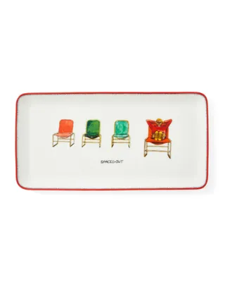 Kit Kemp for Spode Doodles 12" Sandwich Platter