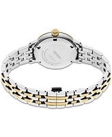 Seiko Women's Automatic Presage Diamond (1/10 ct. t.w.) Two-Tone Stainless Steel Bracelet Watch 30mm