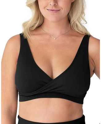 Kindred Bravely Maternity Sublime Adjustable Crossover Nursing & Lounge Bra - Fits 30B-40D
