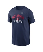 Men's Nike Navy St. Louis Cardinals Wheel Hometown T-shirt