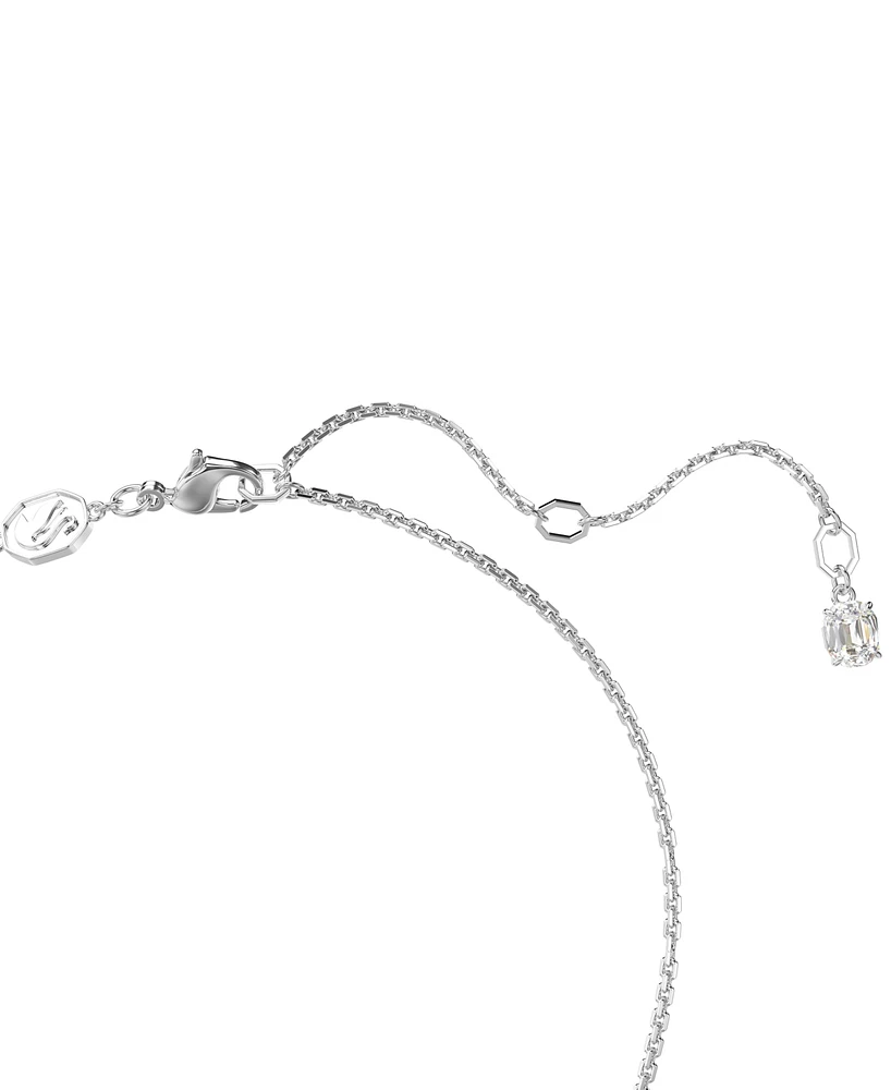 Swarovski Rhodium-Plated Mixed Crystal Pendant Necklace, 15" + 2-3/4" extender
