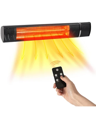 Black & Decker Black and Decker Wall Mounted Patio Heater for Outdoors