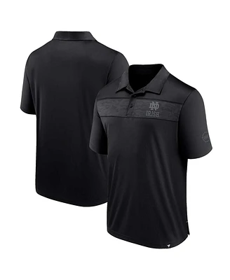 Men's Fanatics Black Notre Dame Fighting Irish Oht Military-Inspired Appreciation Polo Shirt