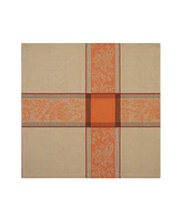 Elrene Autumnal Harvest Jacquard Napkins, Set of 8, 17" x 17"