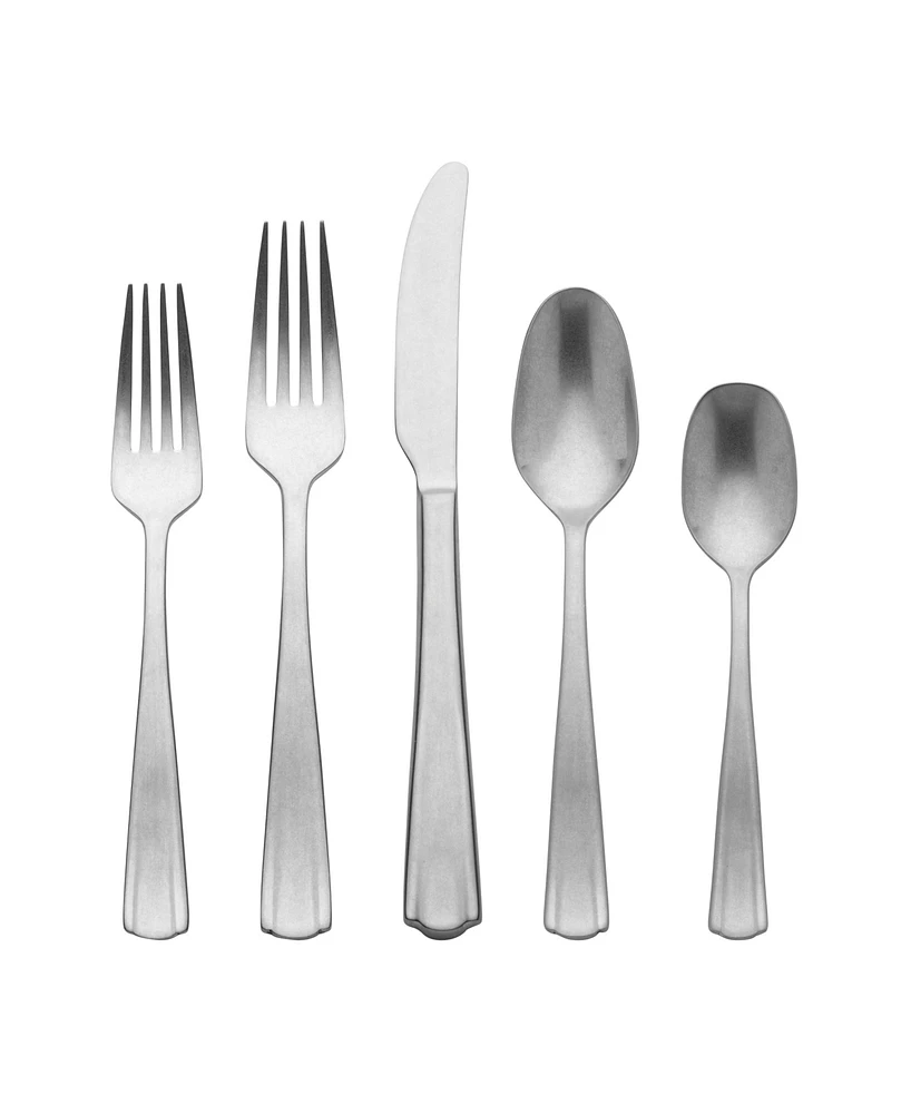 Lenox French Perle Scallop 65 Piece Flatware Set