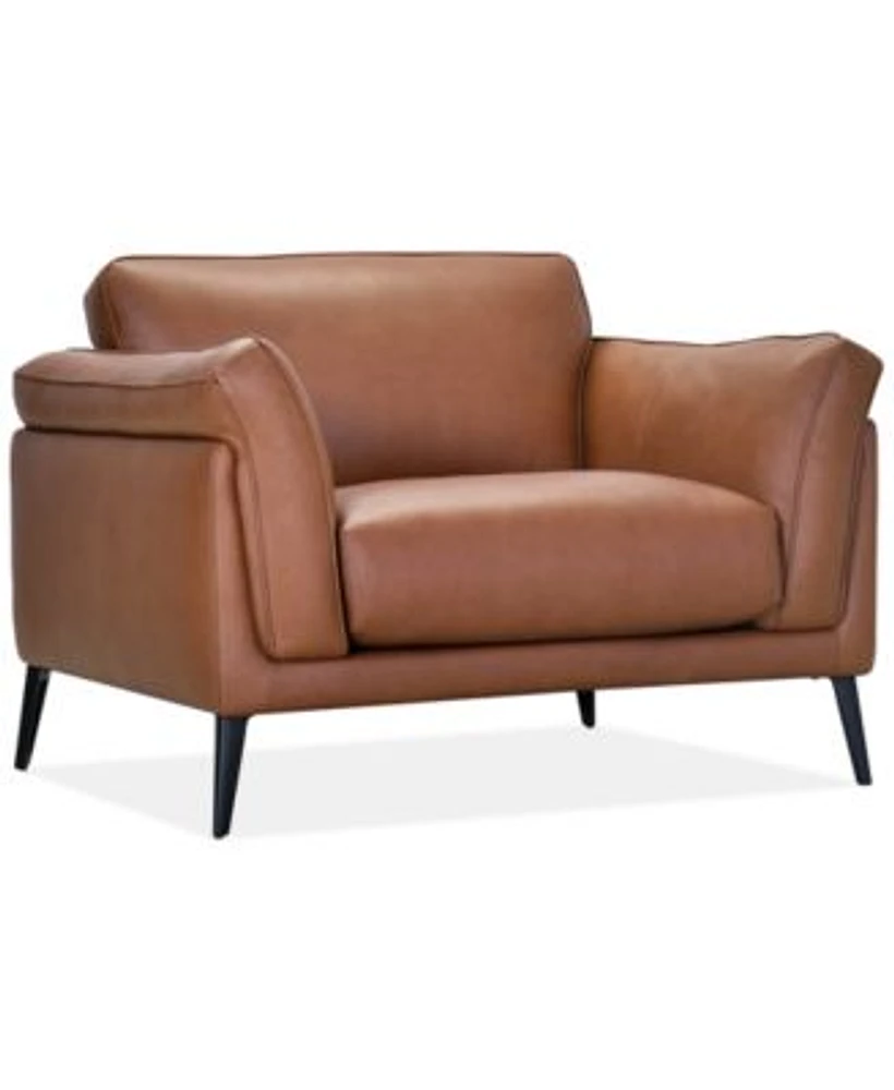 Keery Leather Sofa Collection Created For Macys