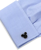 Disney Men's Mickey Mouse Silhouette Cufflinks and Stud Set, 6 Piece Set
