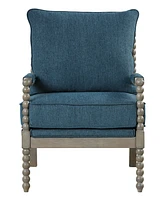 Best Master Furniture Hutch 36" Fabric Arm Chair