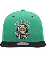 Men's Mitchell & Ness Green La Galaxy Breakthrough Snapback Hat