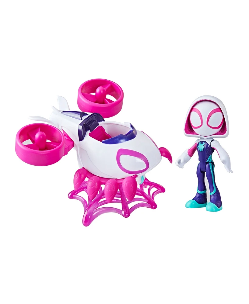 Spidey and His Amazing Friends Marvel Ghost-Spider Copter Set