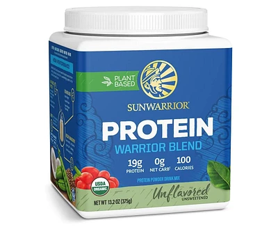 Sunwarrior Warrior Blend, Unflavored, Sunwarrior, Protein Powder 375gm