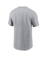 Men's Nike Gray Cleveland Browns Logo Essential T-shirt