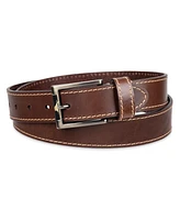 Tommy Bahama Men's Casual Contrast Stitch Cincato Strap Belt