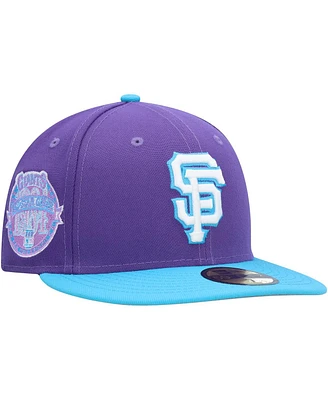 Men's New Era Purple San Francisco Giants Vice 59FIFTY Fitted Hat