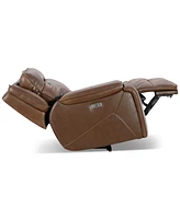 Closeout! Hansley 39" Zero Gravity Leather Power Recliner, Created for Macy's
