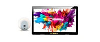 New Linsay 10.1" Tablet Octa Core 128GB Bundle with 2 Usb Wall Light Charging Station Newest Android 14