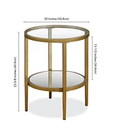Hera Antique Round Side Table