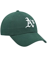 Women's '47 Brand Green Oakland Athletics Team Miata Clean Up Adjustable Hat