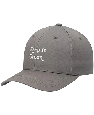 Men's tentree Olive Keep It Green Elevation Snapback Hat