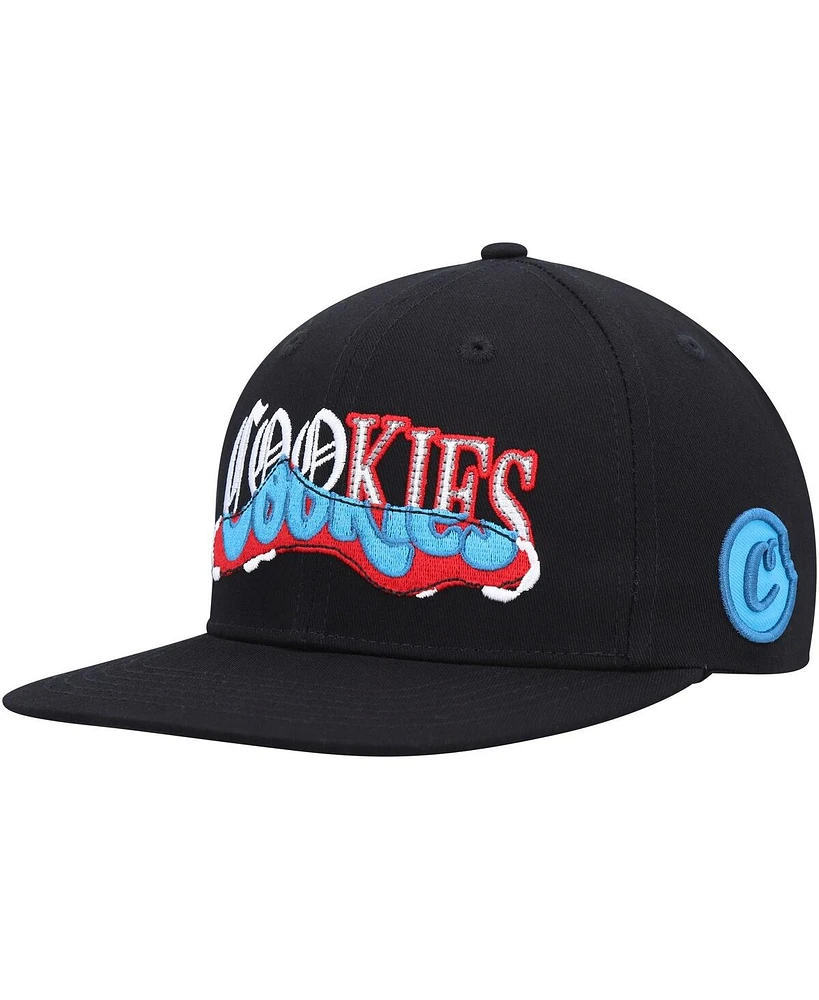 Men's Cookies Black Upper Echelon Snapback Hat