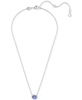 Swarovski Constella Silver-Tone Crystal Necklace, 17-3/4"