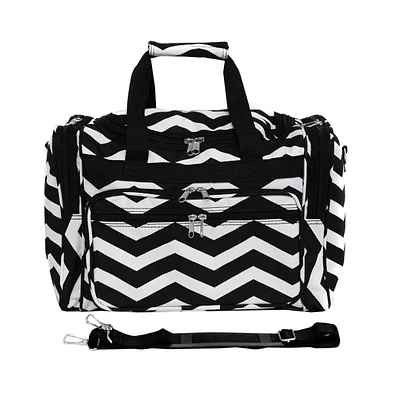World Traveler Chevron 16-Inch Gym Bag Duffle