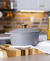 Sedona Kitchen Enamel Cast Iron 3 Quart Dutch Oven with Lid